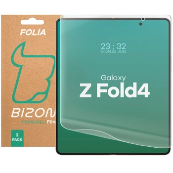 Folia hydrożelowa na środkowy ekran Bizon Glass Hydrogel Mid Duo do Galaxy Z Fold4, 2 sztuki