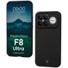 Etui Bizon Case Łupka do Xiaomi POCO F8 Ultra, czarne