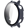 Etui ze szkłem do zegarka Bizon Case+Glass Watch do OnePlus Watch 3 43 mm, niebieskie