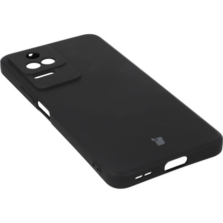 Etui Bizon Case Silicone Sq do Xiaomi Poco F4, czarne