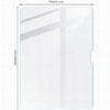 Folia imitująca papier Bizon Film Tab Papirus do iPad Air 11" 6 gen. 2024, 2 sztuki