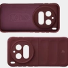 Pancerne etui Bizon Case Tur do Vivo X300 Pro, burgundowe