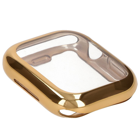 Etui Bizon Case Watch Felipe do Apple Watch 11 / 10 (46mm), złote