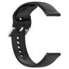 Pasek silikonowy do smartwatcha, Bizon Strap Watch Silicone Pro N, Quick Release 22 mm, czarny