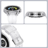Etui z paskiem Bizon Strap + Case Watch Action Pro do Galaxy Watch 5 Pro 45 mm, przezroczyste