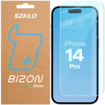 Szkło hartowane Bizon Glass Clear 2 do iPhone 14 Pro