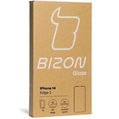 2x Szkło + szybka na aparat BIZON do iPhone 14