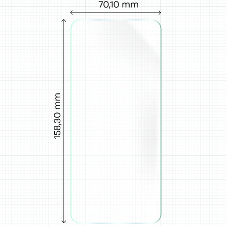 Folia hydrożelowa na ekran Bizon Glass Hydrogel Front do Realme 11 5G, 2 sztuki