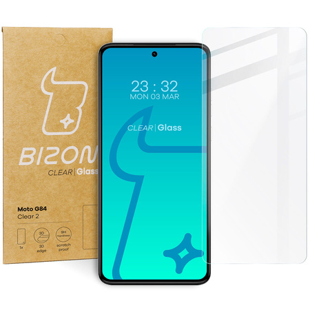 Szkło hartowane Bizon Glass Clear 2 do Motorola Moto G84