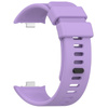 Pasek Bizon Strap Watch Silicone B do Xiaomi Redmi Watch 5/4 / Smart Band 9/8 Pro, fioletowy