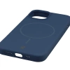Silikonowe etui z pierścieniem magnetycznym Bizon Soft Case Magnetic do iPhone 14/13, granatowe