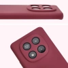 Silikonowe etui Bizon Soft Case do Xiaomi Redmi Note 14 Pro 4G, ciemnofioletowe