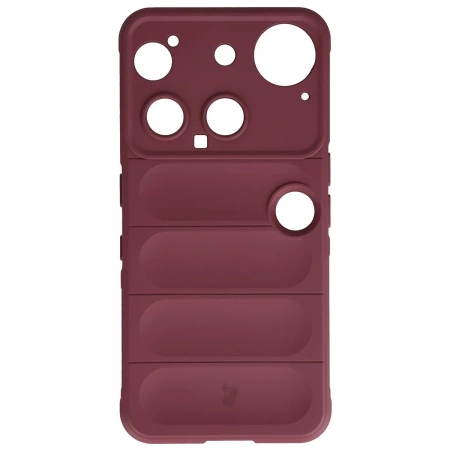 Pancerne etui Bizon Case Tur do Nothing Phone (3), burgundowe
