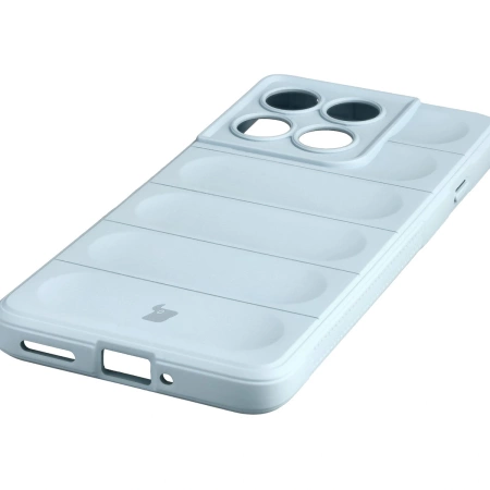 Pancerne etui Bizon Case Tur do Motorola Edge 60 Pro, jasnoniebieskie