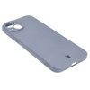 Etui Bizon Case Silicone do iPhone 15 Plus, szare