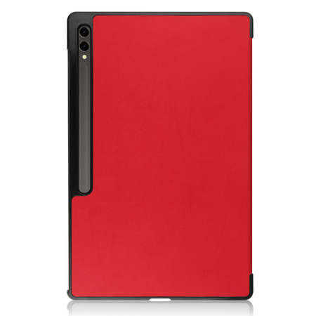 Etui Bizon Case Tab Croc do Galaxy Tab S10 Ultra / S9 Ultra, czerwone