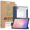 Etui z klapką Bizon Case Tab Clear Matt do Galaxy Tab S11, granatowe