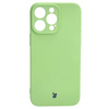Etui Bizon Case Silicone do iPhone 15 Pro Max, jasnozielone