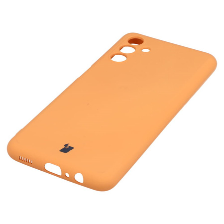 Etui Bizon Case Silicone do Galaxy A13 5G, pomarańczowe