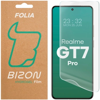 Folia hydrożelowa na ekran Bizon Glass Hydrogel Front do Realme GT 7 Pro, 1 sztuka