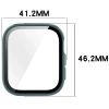 Etui ze szkłem do zegarka Bizon Case+Glass Watch do Huawei Watch Fit 4, zielone
