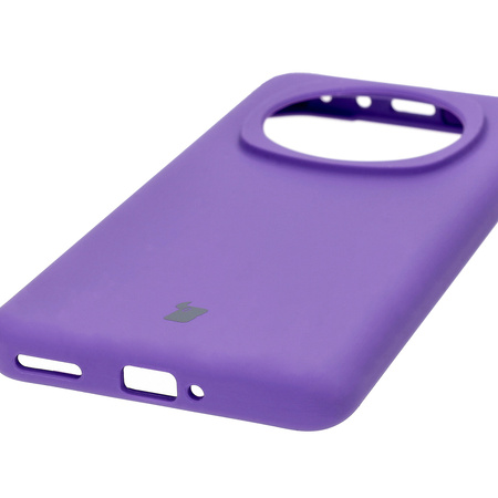 Silikonowe etui Bizon Soft Case do Honor Magic6 Pro, fioletowe