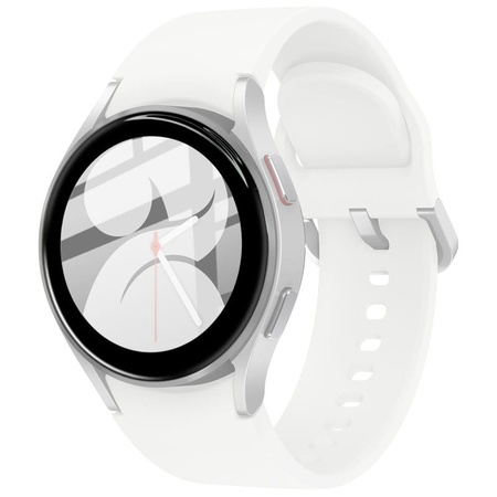 Szkło hybrydowe Bizon Glass Edge do Galaxy Watch 4 44 mm, czarne