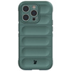 Pancerne etui Bizon Case Tur do iPhone 14 Pro, ciemnozielone