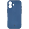 Etui Bizon Case Łupka do iPhone 16, niebieskie