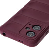 Pancerne etui Bizon Case Tur do Xiaomi Poco X5, burgundowe
