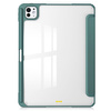 Etui Bizon Case Tab Clear Matt do iPad Pro 13" 2025 / 2024, ciemnozielone