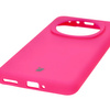 Silikonowe etui Bizon Soft Case do Honor Magic6 Pro, neonowo-różowe