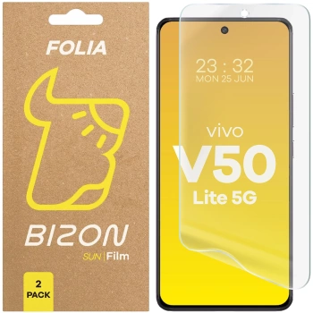 Folia matowa Bizon Glass Film Sun Duo do Vivo V50 Lite 5G, 2 sztuki