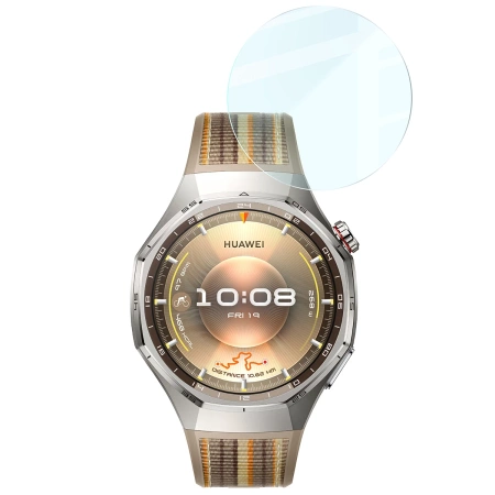 Szkło hartowane na ekran Bizon Glass Watch Clear do Huawei Watch GT6 Pro 46 mm