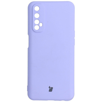 Etui Bizon Case Silicone do Realme 7, jasnofioletowe