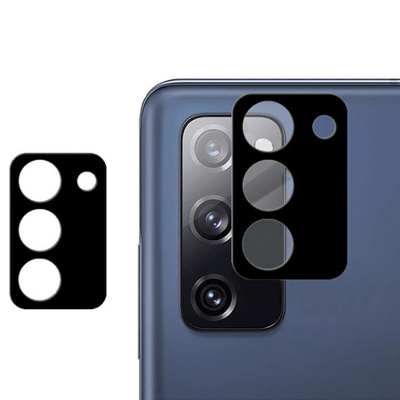 Szkło na aparat Bizon Glass Silk Lens dla Galaxy S20 FE, 2 sztuki