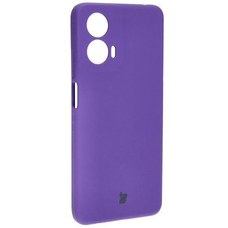 Silikonowe etui Bizon Soft Case do Motorola Moto G24 / G24 Power, fioletowe