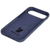 Silikonowe etui Bizon Soft Case do iPhone Air, ciemnoniebieskie