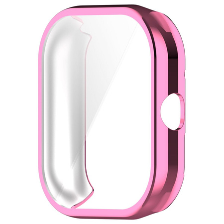 Etui Bizon Case Watch Felipe do Xiaomi Redmi Watch 4, różowe