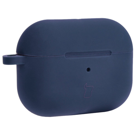 Etui Bizon Case Headphone Silicone do AirPods Pro 2, ciemnoniebieskie