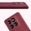 Silikonowe etui Bizon Soft Case do Motorola Edge 60 Fusion / 60, ciemnofioletowe