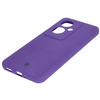 Silikonowe etui Bizon Soft Case do Oppo Reno11 F 5G, fioletowe