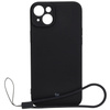 Etui Bizon Case Silicone do Apple iPhone 15 Plus, czarne