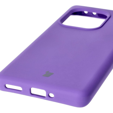 Silikonowe etui Bizon Soft Case do Realme GT 6 / 6T / Neo 6 / Neo 6 SE, fioletowe