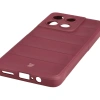 Pancerne etui Bizon Case Tur do Motorola Moto G57 Power / G67 Power, burgundowe
