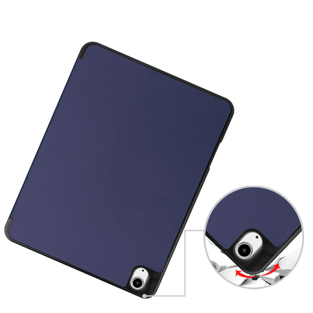 Etui Bizon Case Tab Lizard do iPad Air 13" 2025 / 2024, granatowe