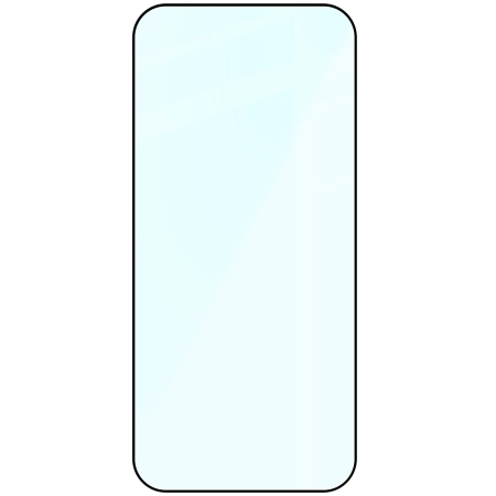Szkło hartowane Bizon Glass Edge 2 do iPhone 17 Pro Max, czarna ramka