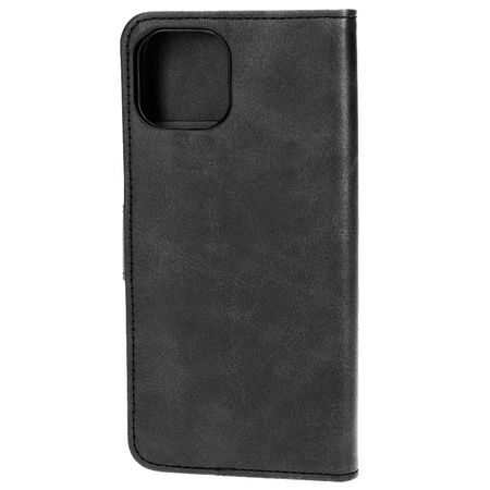 Etui z klapką Bizon Case Pocket do iPhone 14, czarne