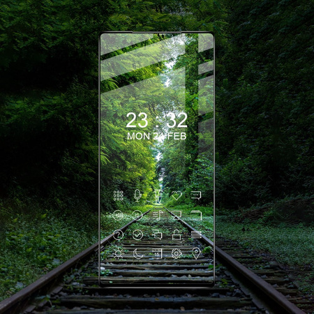 Szkło hartowane Bizon Glass Edge - 2 sztuki + ochrona na obiektyw, Google Pixel 6A