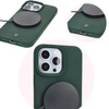 Silikonowe etui Bizon Soft Case do iPhone 16 Pro, ciemnozielone